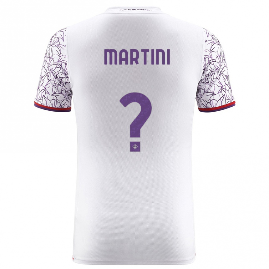 Niño Fútbol Camiseta Niko Martini #0 Blanco 2ª Equipación 2023/24 Perú