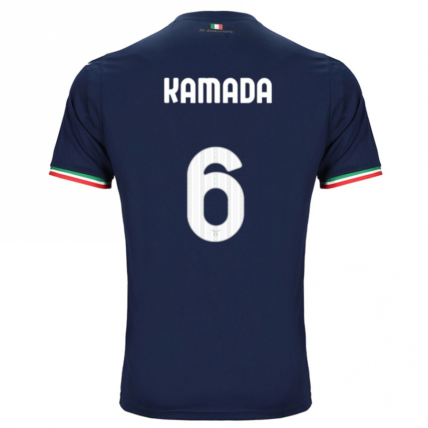 Niño Fútbol Camiseta Daichi Kamada #6 Armada 2ª Equipación 2023/24 Perú