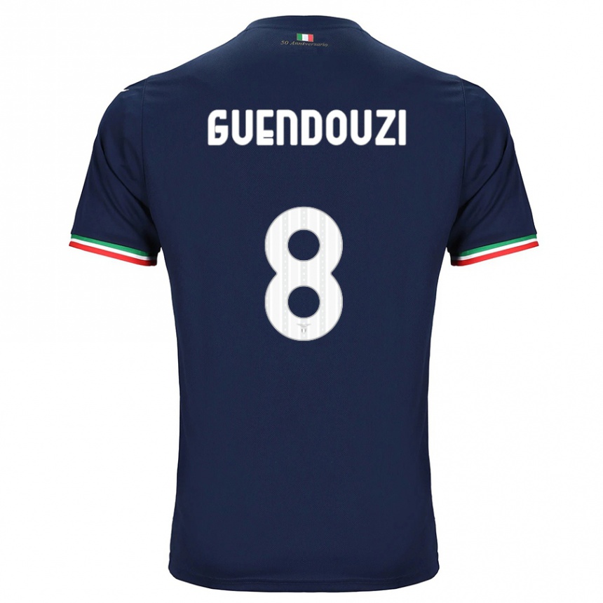 Niño Fútbol Camiseta Matteo Guendouzi #8 Armada 2ª Equipación 2023/24 Perú