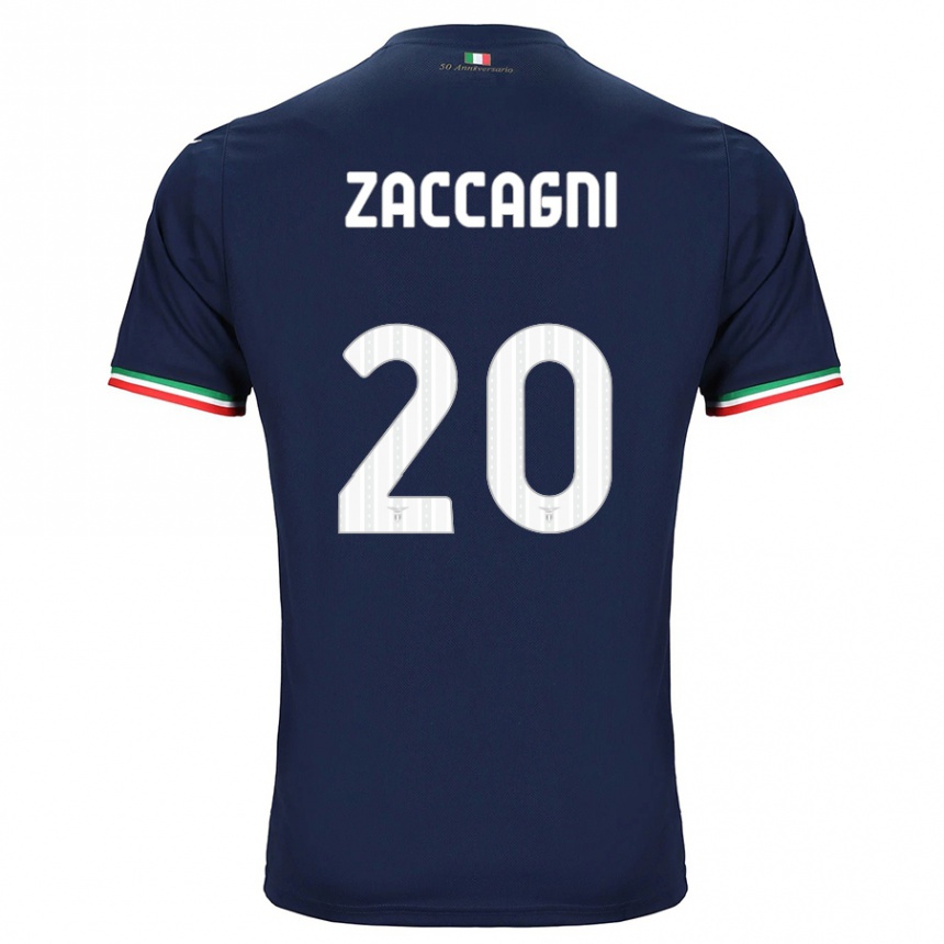 Niño Fútbol Camiseta Mattia Zaccagni #20 Armada 2ª Equipación 2023/24 Perú