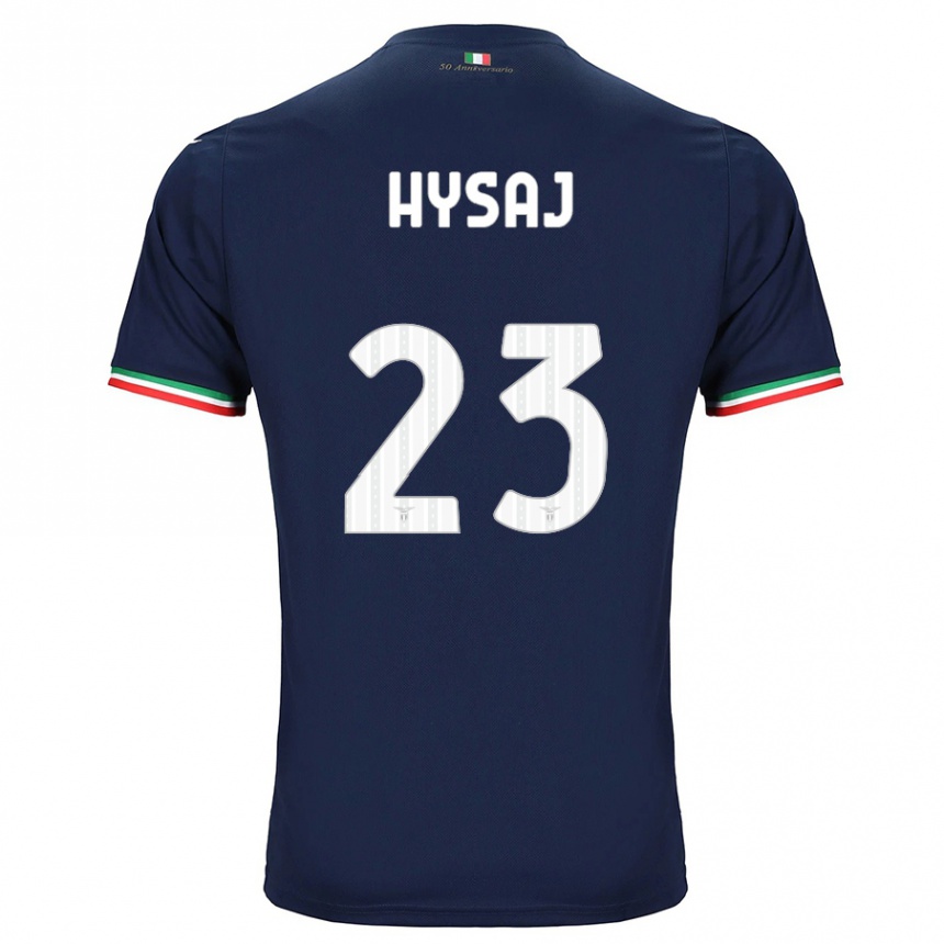 Niño Fútbol Camiseta Elseid Hysaj #23 Armada 2ª Equipación 2023/24 Perú