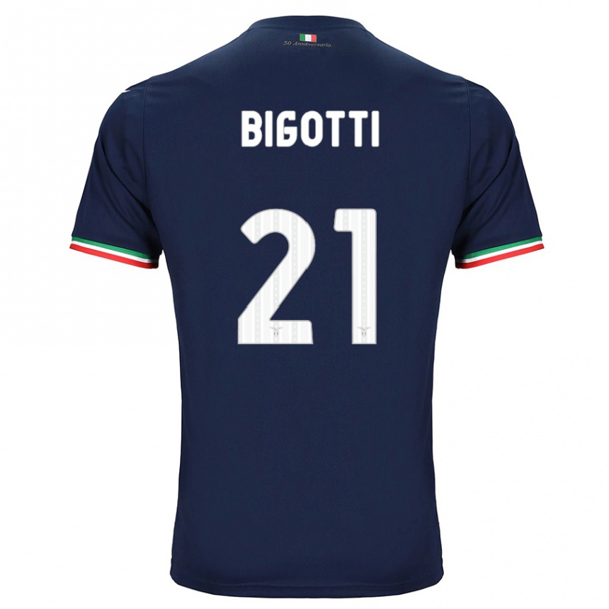 Niño Fútbol Camiseta Massimo Bigotti #21 Armada 2ª Equipación 2023/24 Perú