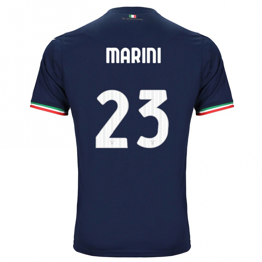 Niño Fútbol Camiseta Matteo Marini #23 Armada 2ª Equipación 2023/24 Perú