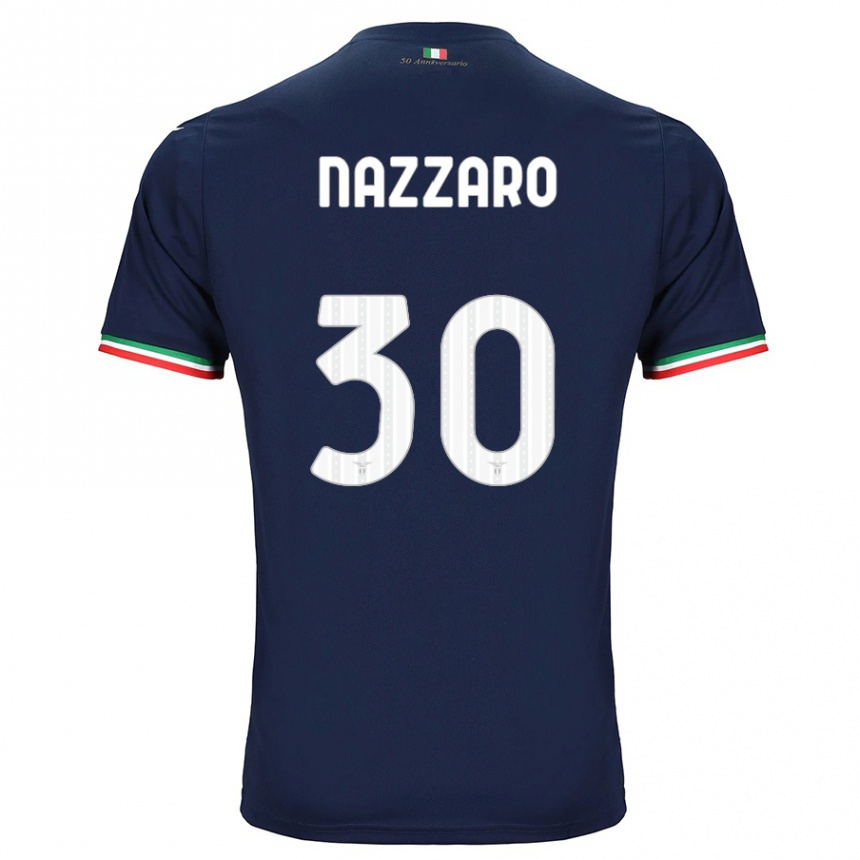 Niño Fútbol Camiseta Marco Nazzaro #30 Armada 2ª Equipación 2023/24 Perú