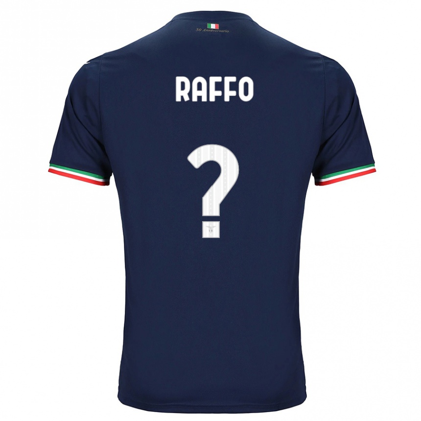 Niño Fútbol Camiseta Edoardo Raffo #0 Armada 2ª Equipación 2023/24 Perú