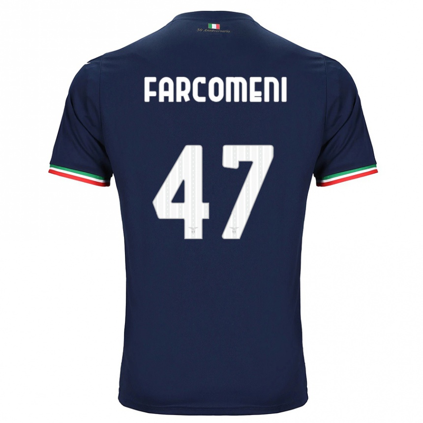 Niño Fútbol Camiseta Valerio Farcomeni #47 Armada 2ª Equipación 2023/24 Perú