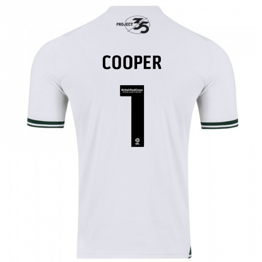 Niño Fútbol Camiseta Michael Cooper #1 Blanco 2ª Equipación 2023/24 Perú