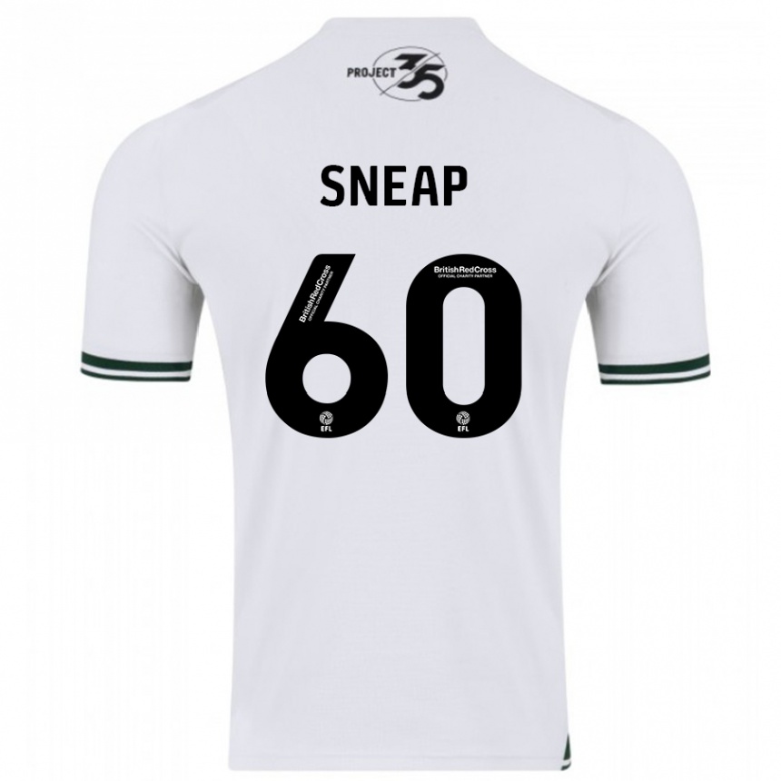 Niño Fútbol Camiseta Harley Sneap #60 Blanco 2ª Equipación 2023/24 Perú