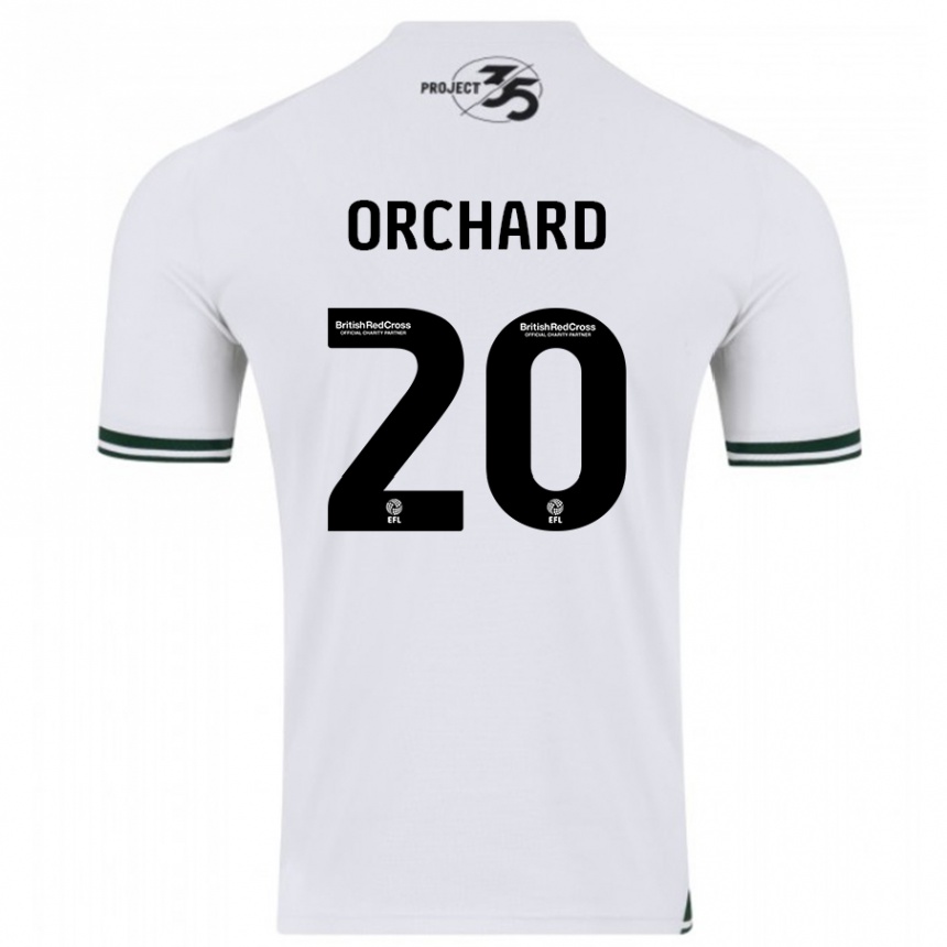 Niño Fútbol Camiseta Fern Orchard #20 Blanco 2ª Equipación 2023/24 Perú