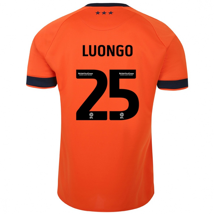 Niño Fútbol Camiseta Massimo Luongo #25 Naranja 2ª Equipación 2023/24 Perú