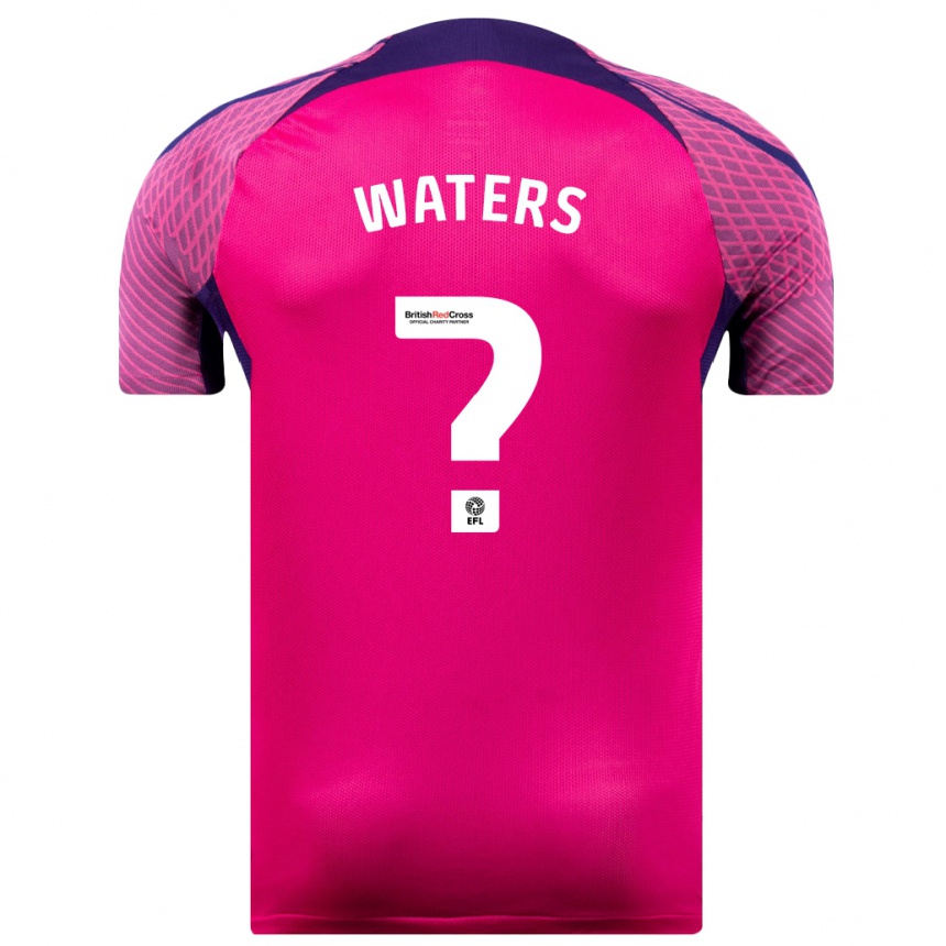 Niño Fútbol Camiseta Jake Waters #0 Morado 2ª Equipación 2023/24 Perú