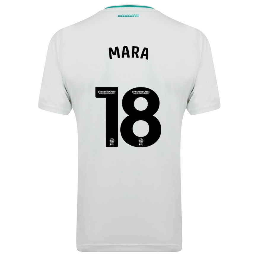 Niño Fútbol Camiseta Sékou Mara #18 Blanco 2ª Equipación 2023/24 Perú