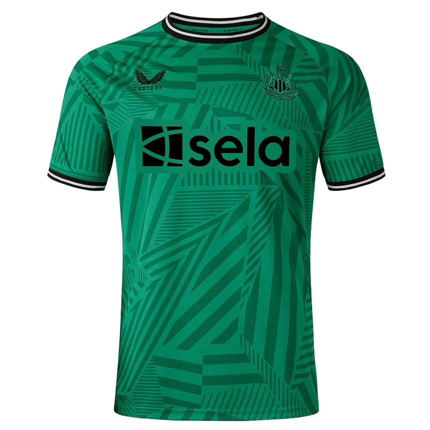 Niño Fútbol Camiseta Su Nombre #0 Verde 2ª Equipación 2023/24 Perú