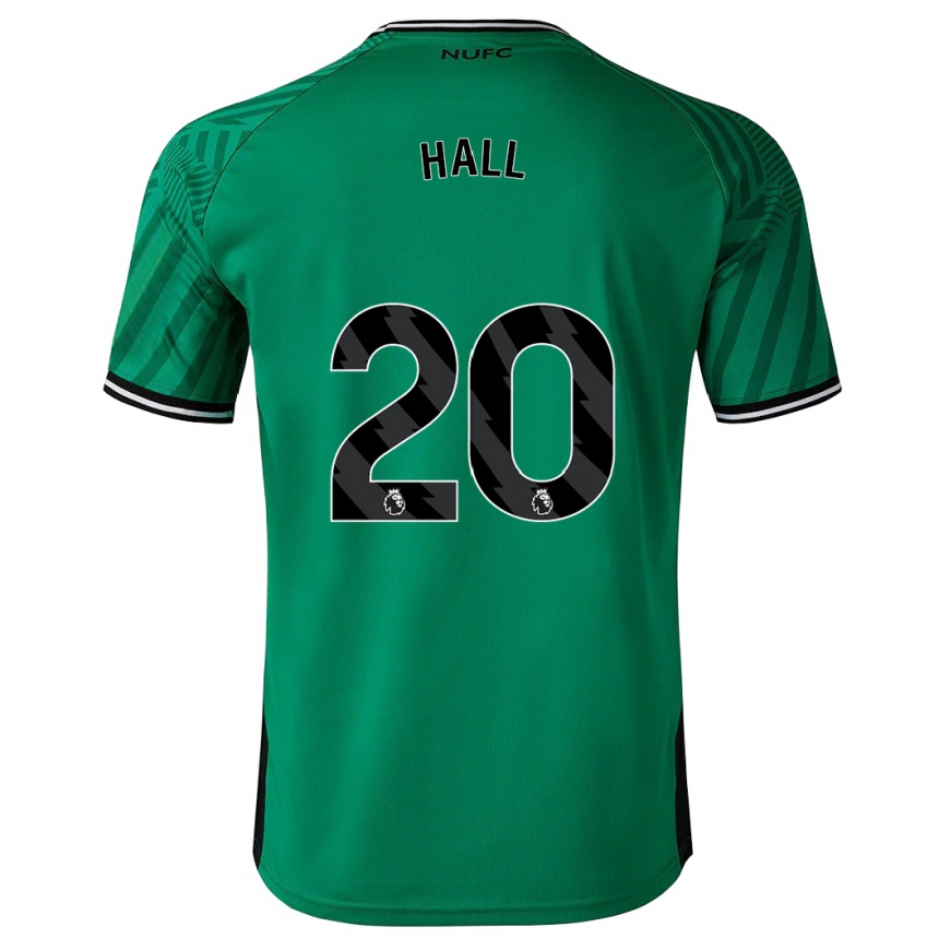 Niño Fútbol Camiseta Lewis Hall #20 Verde 2ª Equipación 2023/24 Perú