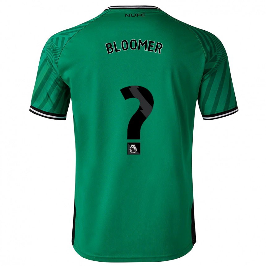 Niño Fútbol Camiseta Guy Bloomer #0 Verde 2ª Equipación 2023/24 Perú