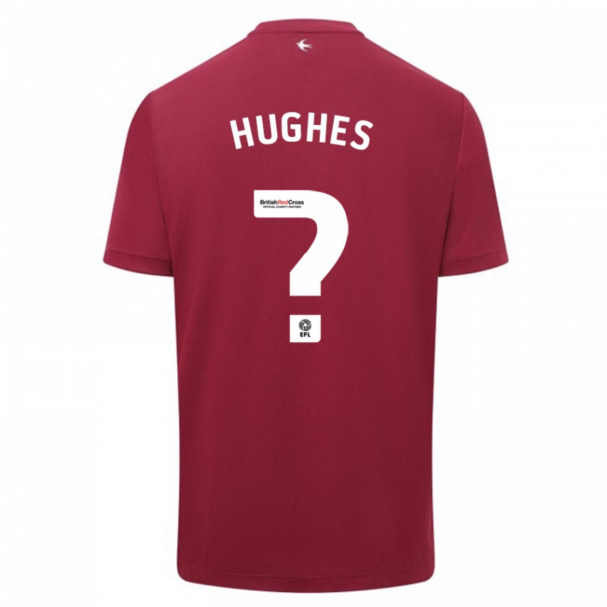 Niño Fútbol Camiseta Caleb Hughes #0 Rojo 2ª Equipación 2023/24 Perú