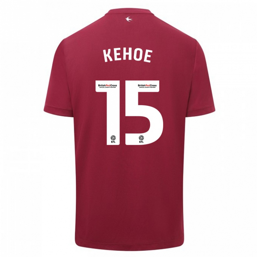 Niño Fútbol Camiseta Molly Kehoe #15 Rojo 2ª Equipación 2023/24 Perú