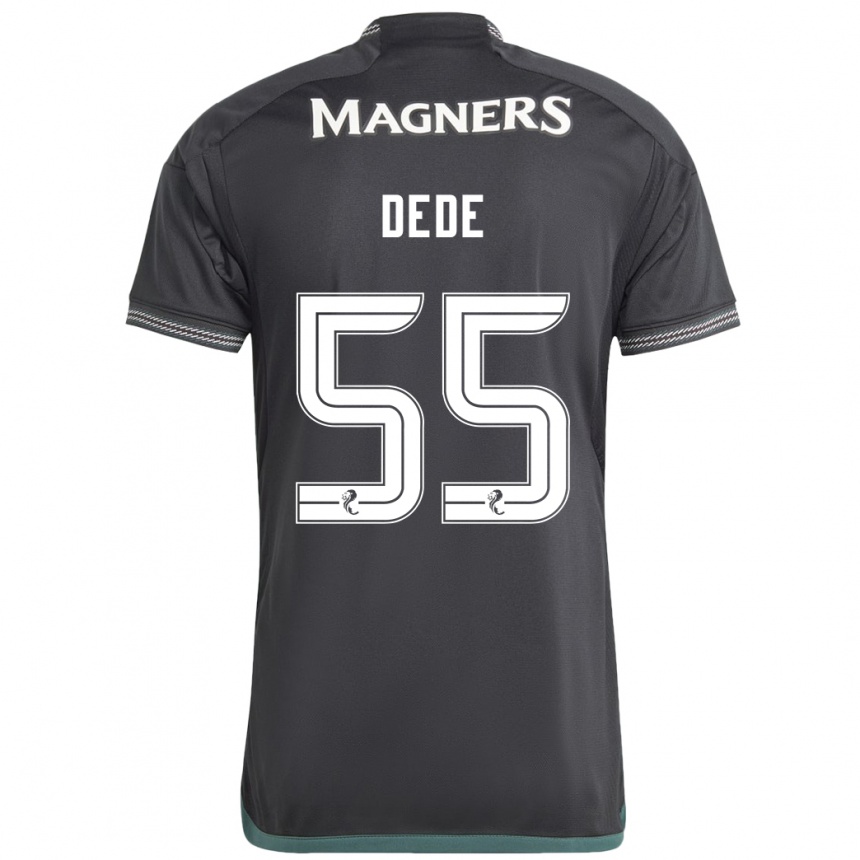 Niño Fútbol Camiseta Josh Dede #55 Negro 2ª Equipación 2023/24 Perú