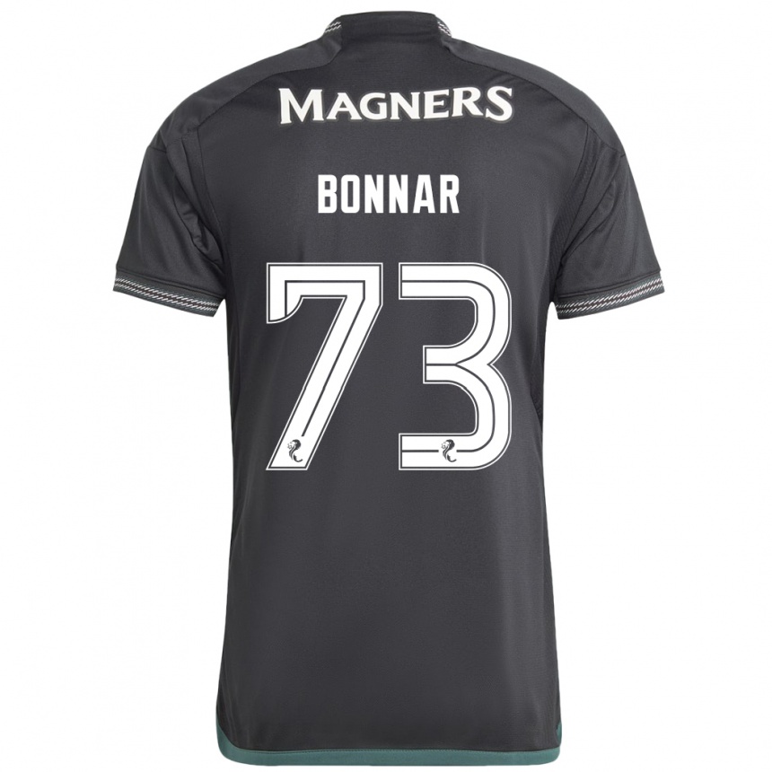 Niño Fútbol Camiseta Jude Bonnar #73 Negro 2ª Equipación 2023/24 Perú