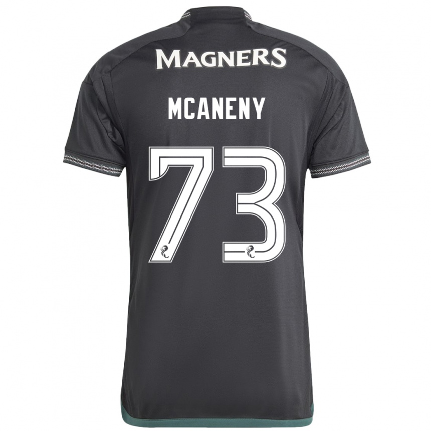 Niño Fútbol Camiseta Maria Mcaneny #73 Negro 2ª Equipación 2023/24 Perú