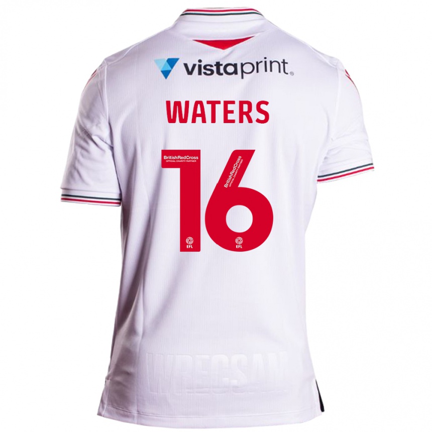 Niño Fútbol Camiseta Billy Waters #16 Blanco 2ª Equipación 2023/24 Perú