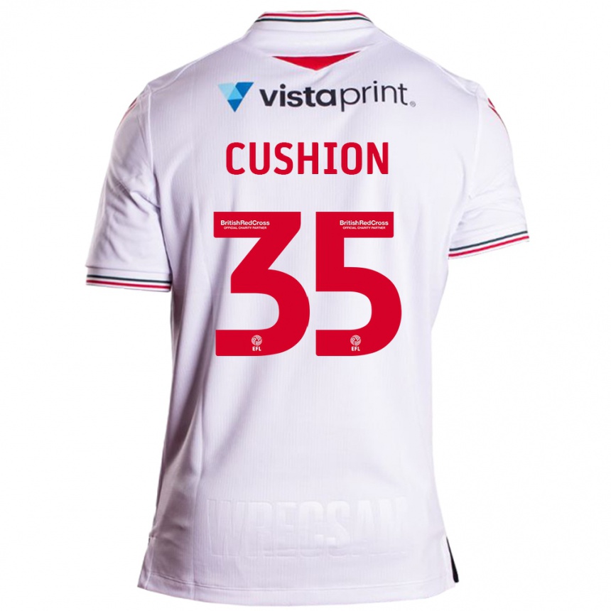 Niño Fútbol Camiseta Owen Cushion #35 Blanco 2ª Equipación 2023/24 Perú