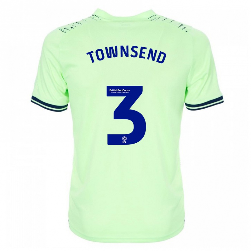 Niño Fútbol Camiseta Conor Townsend #3 Armada 2ª Equipación 2023/24 Perú