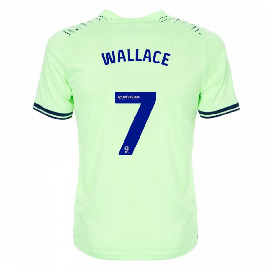 Niño Fútbol Camiseta Jed Wallace #7 Armada 2ª Equipación 2023/24 Perú