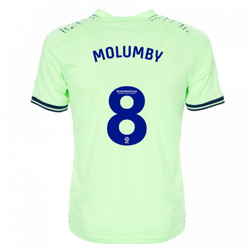 Niño Fútbol Camiseta Jayson Molumby #8 Armada 2ª Equipación 2023/24 Perú