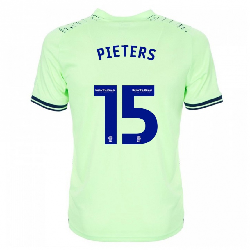 Niño Fútbol Camiseta Erik Pieters #15 Armada 2ª Equipación 2023/24 Perú