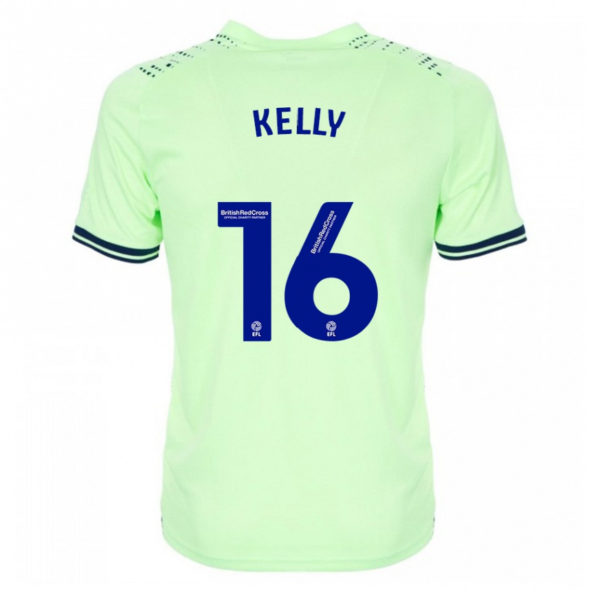 Niño Fútbol Camiseta Martin Kelly #16 Armada 2ª Equipación 2023/24 Perú