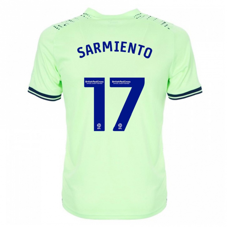 Niño Fútbol Camiseta Jeremy Sarmiento #17 Armada 2ª Equipación 2023/24 Perú