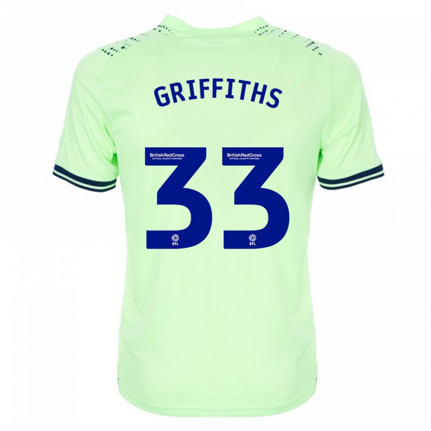 Niño Fútbol Camiseta Josh Griffiths #33 Armada 2ª Equipación 2023/24 Perú