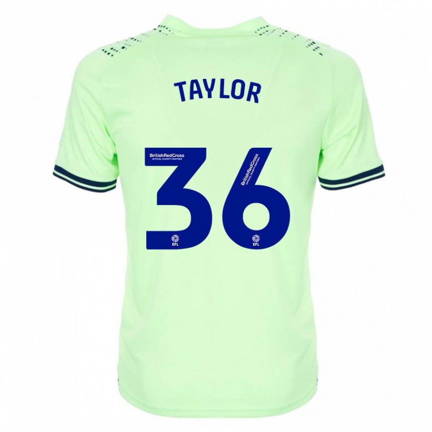 Niño Fútbol Camiseta Caleb Taylor #36 Armada 2ª Equipación 2023/24 Perú