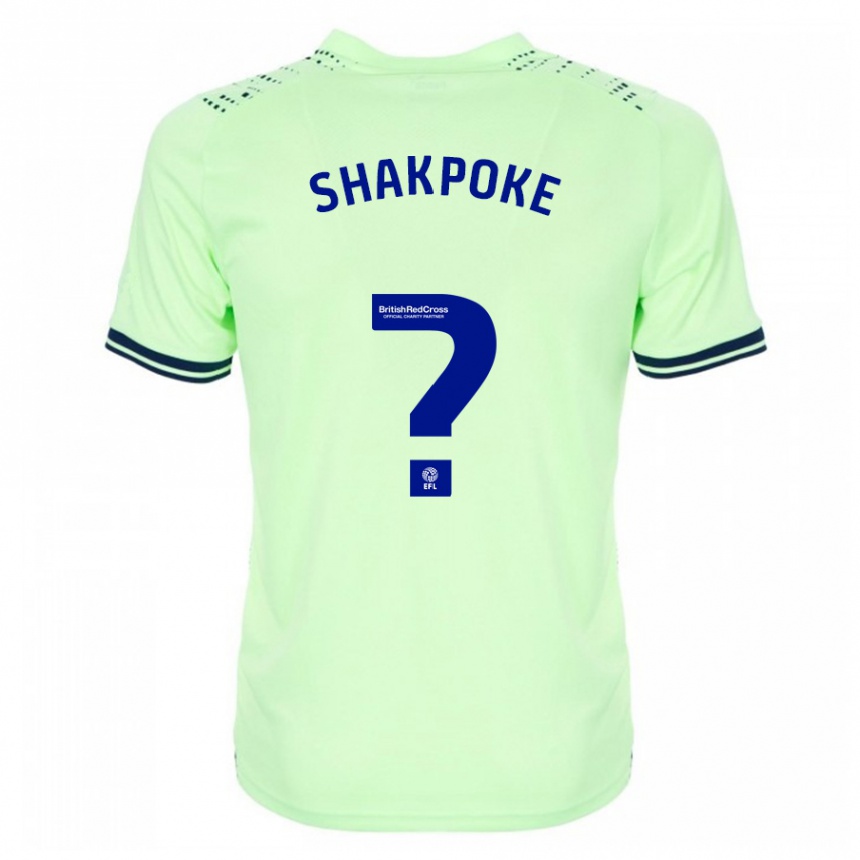 Niño Fútbol Camiseta Ruben Shakpoke #0 Armada 2ª Equipación 2023/24 Perú