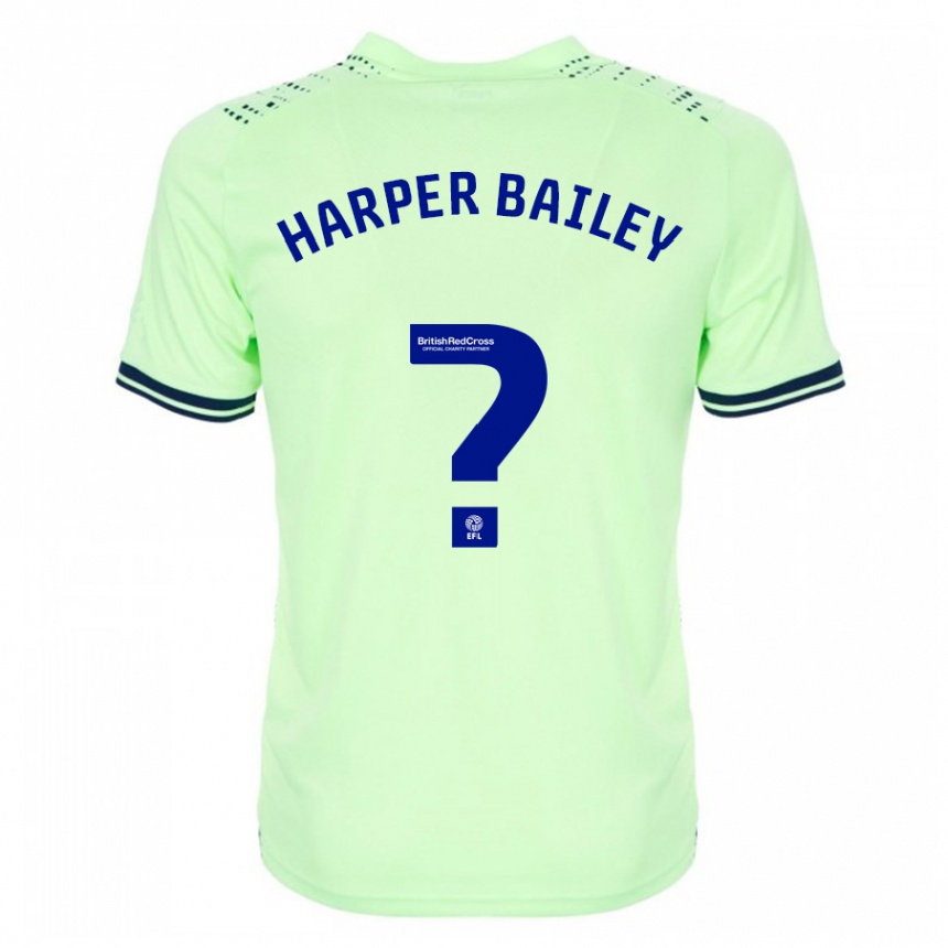 Niño Fútbol Camiseta Aaron Harper-Bailey #0 Armada 2ª Equipación 2023/24 Perú