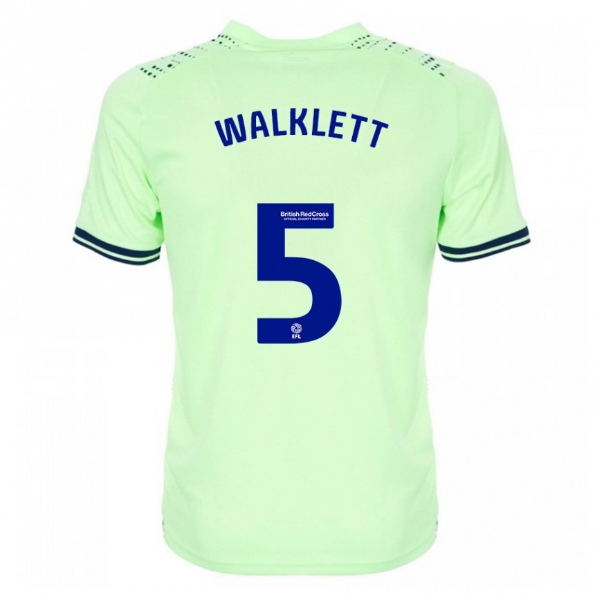 Niño Fútbol Camiseta Kerry Walklett #5 Armada 2ª Equipación 2023/24 Perú