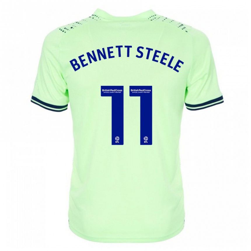 Niño Fútbol Camiseta Lizzie Bennett-Steele #11 Armada 2ª Equipación 2023/24 Perú