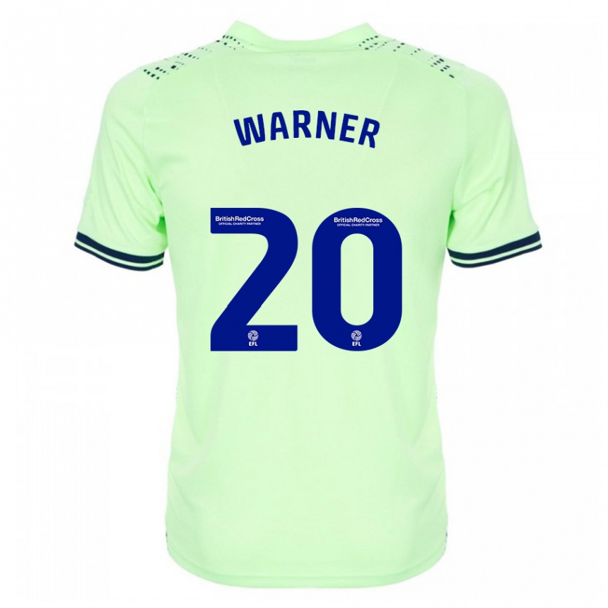 Niño Fútbol Camiseta Phoebe Warner #20 Armada 2ª Equipación 2023/24 Perú