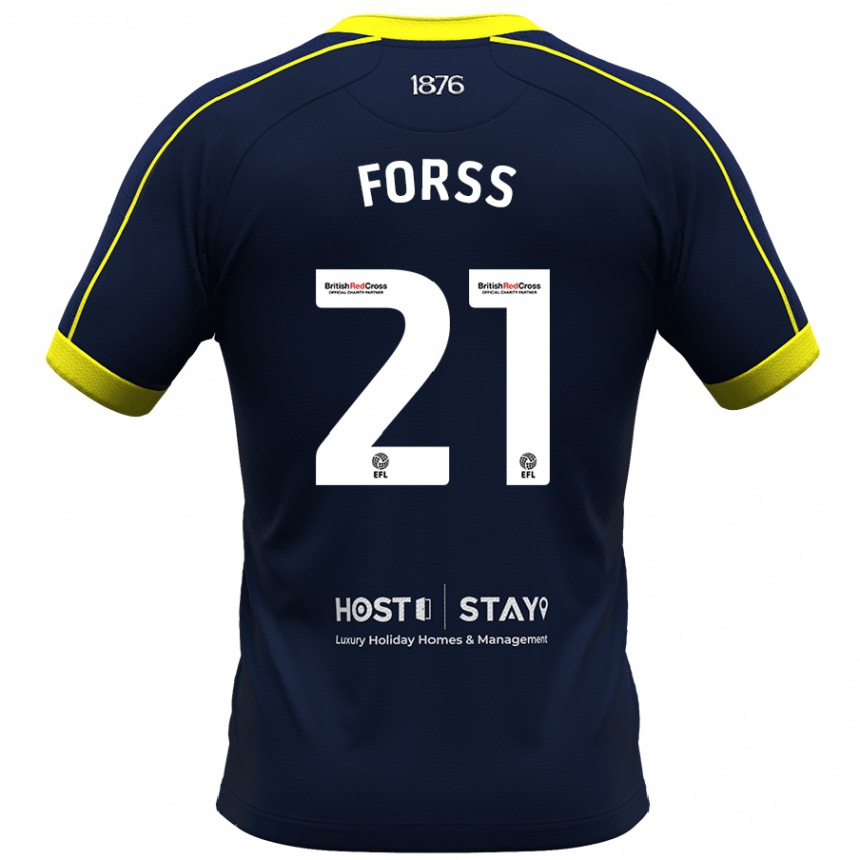 Niño Fútbol Camiseta Marcus Forss #21 Armada 2ª Equipación 2023/24 Perú