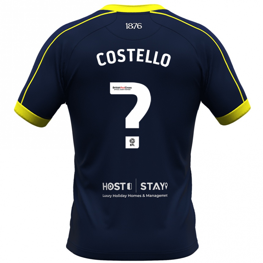 Niño Fútbol Camiseta Jd Costello #0 Armada 2ª Equipación 2023/24 Perú