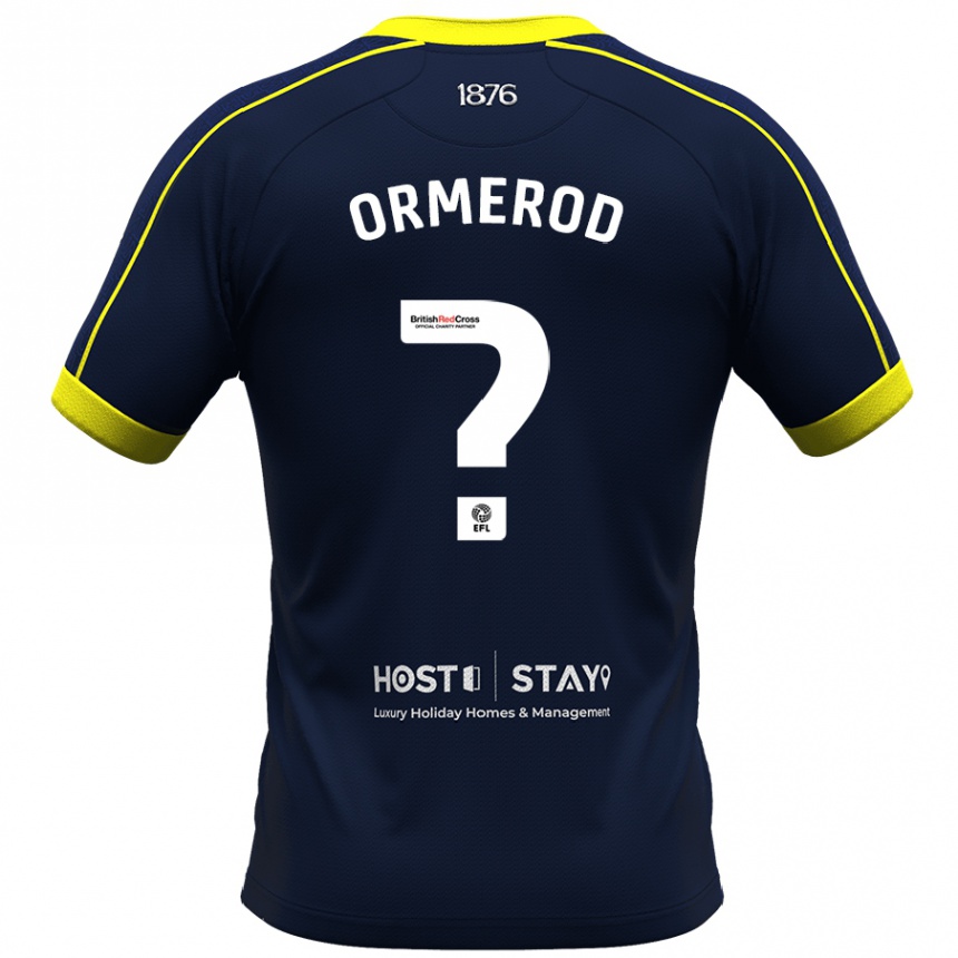 Niño Fútbol Camiseta Eddie Ormerod #0 Armada 2ª Equipación 2023/24 Perú