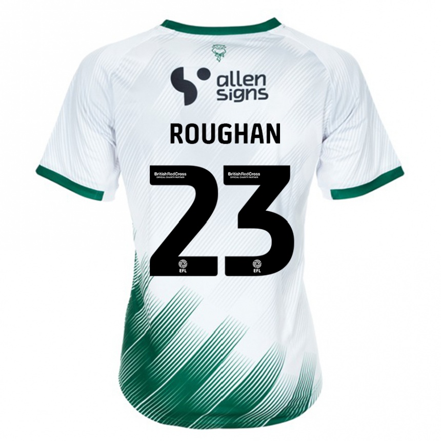 Niño Fútbol Camiseta Sean Roughan #23 Blanco 2ª Equipación 2023/24 Perú