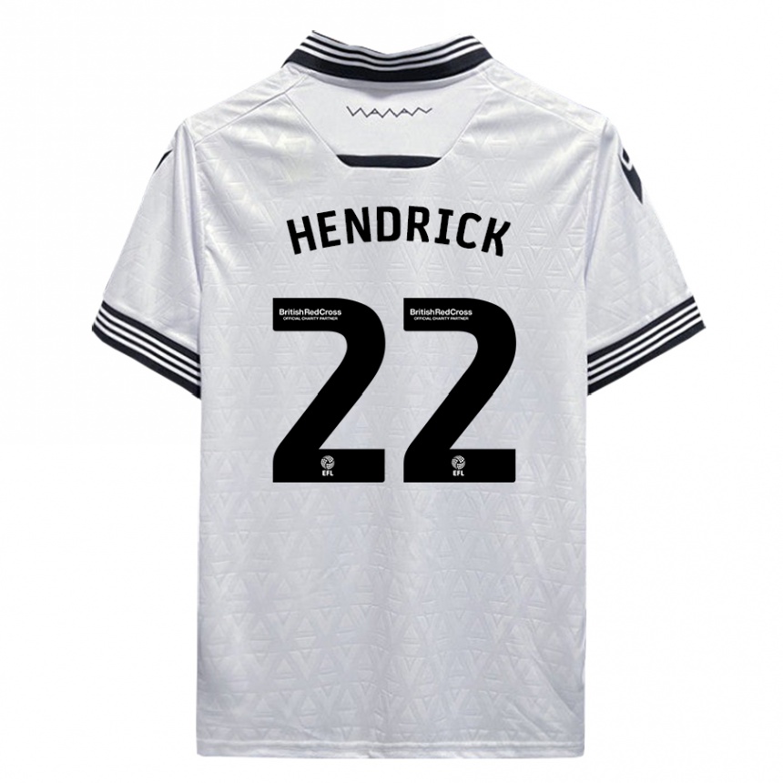 Niño Fútbol Camiseta Jeff Hendrick #22 Blanco 2ª Equipación 2023/24 Perú