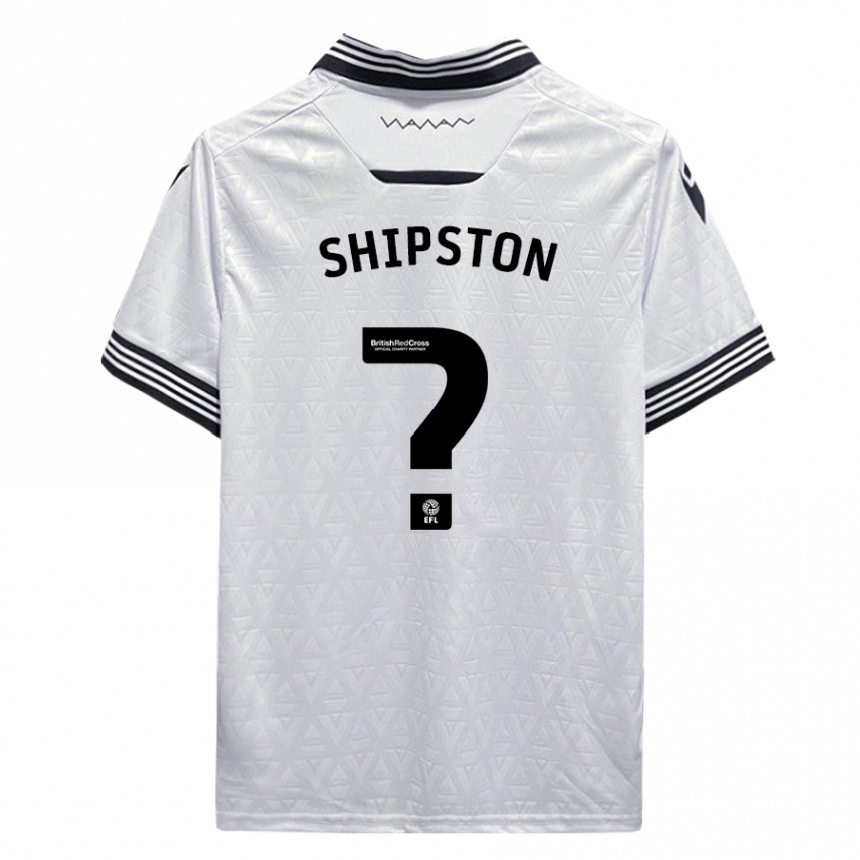 Niño Fútbol Camiseta Rio Shipston #0 Blanco 2ª Equipación 2023/24 Perú