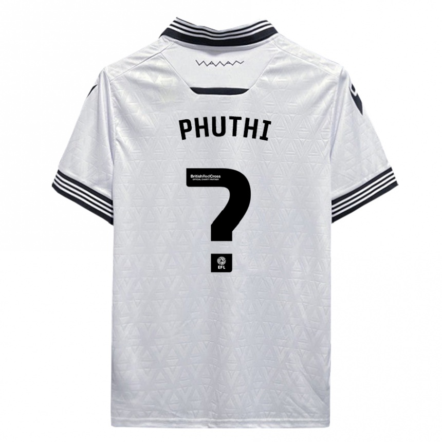 Niño Fútbol Camiseta Joey Phuthi #0 Blanco 2ª Equipación 2023/24 Perú