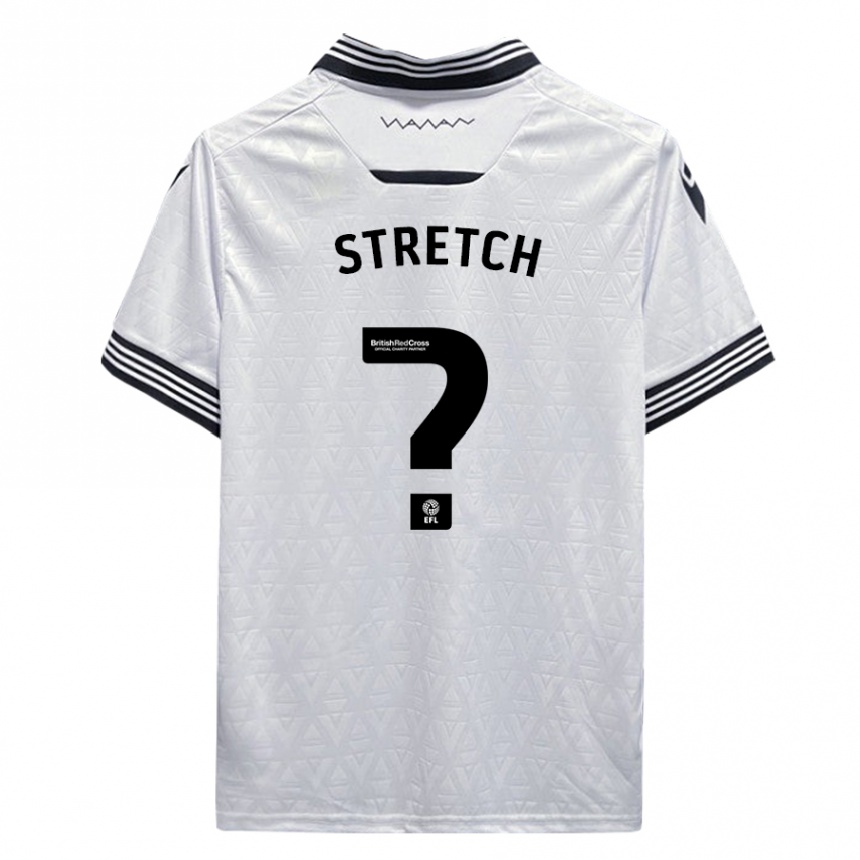 Niño Fútbol Camiseta Logan Stretch #0 Blanco 2ª Equipación 2023/24 Perú