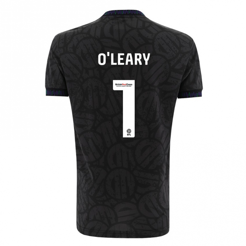 Niño Fútbol Camiseta Max O'leary #1 Negro 2ª Equipación 2023/24 Perú