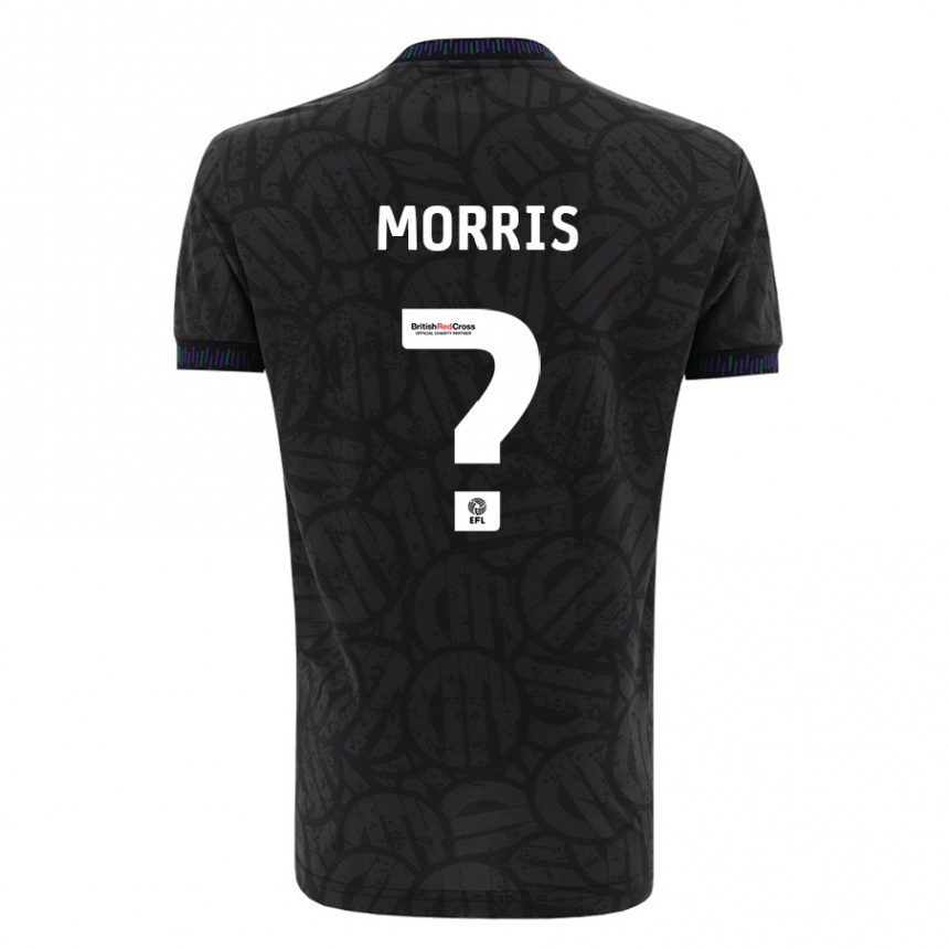 Niño Fútbol Camiseta Matt Morris #0 Negro 2ª Equipación 2023/24 Perú