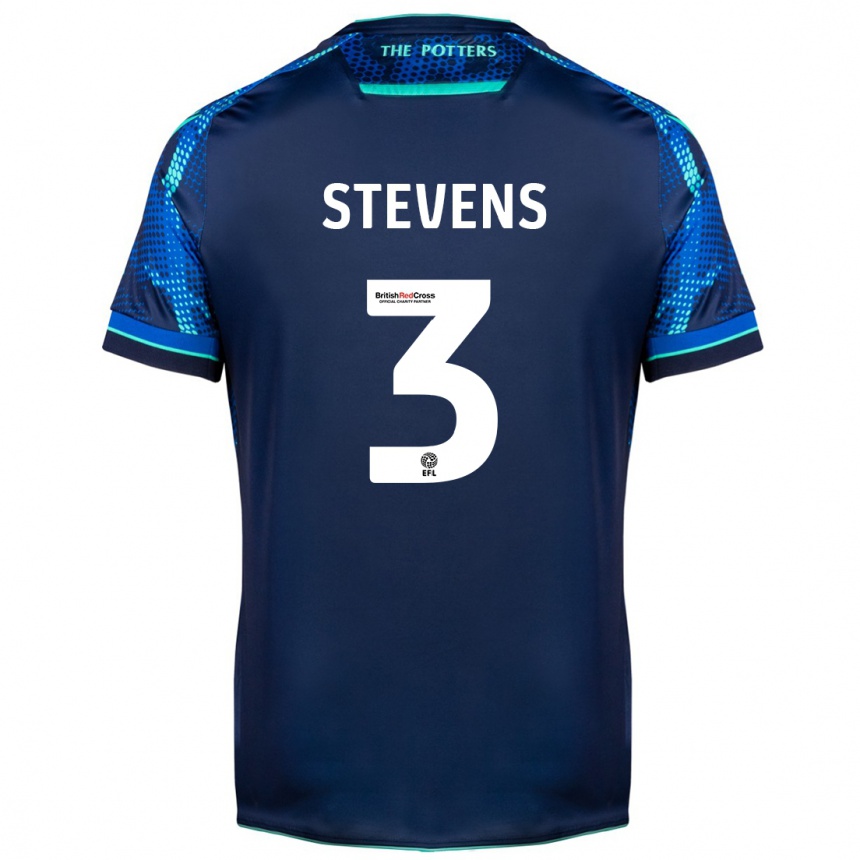 Niño Fútbol Camiseta Enda Stevens #3 Armada 2ª Equipación 2023/24 Perú